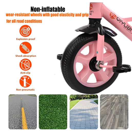 Bicicleta de dos asientos para niños